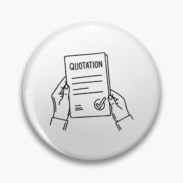 Item preview, Illustration of a clipboard showing a quotation document with figures and a signature line designed and sold by rasagamastore.