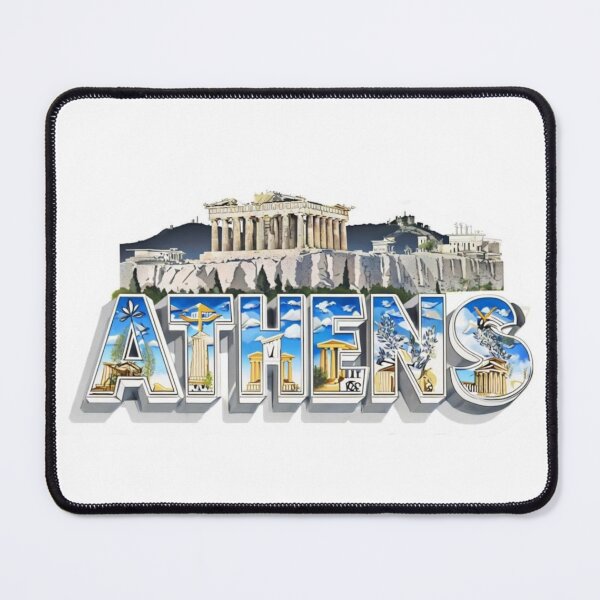 Item preview, Ancient Athens Pop Art Sticker designed and sold by Imaginarium of Chaos falcon88 .