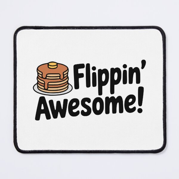 Item preview, Flippin' Awesome! Cute Pancake Pun designed and sold by PMCreative.