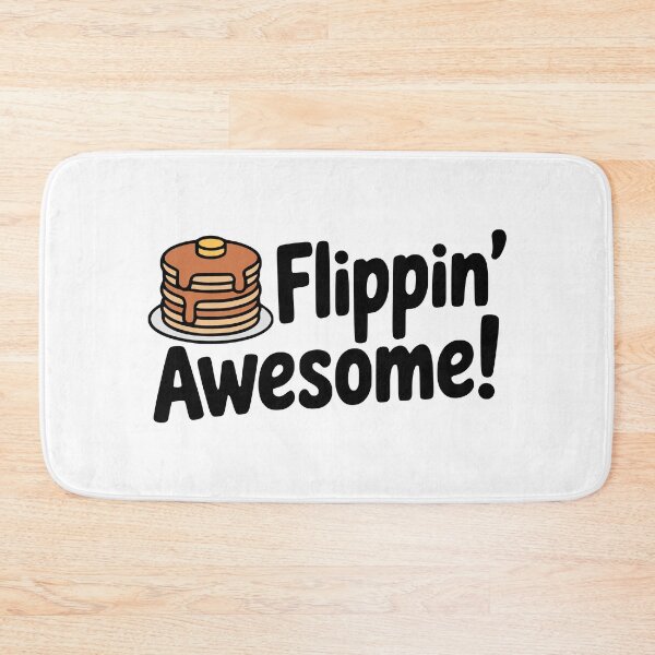 Item preview, Flippin' Awesome! Cute Pancake Pun designed and sold by PMCreative.