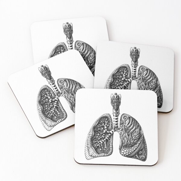Item preview, "Lungs" Illustration by Alex Konahin designed and sold by AlexKonahin.