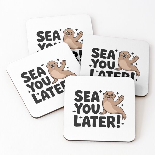 Item preview, Sea You Later! Cute Sea Lion Pun designed and sold by PMCreative.
