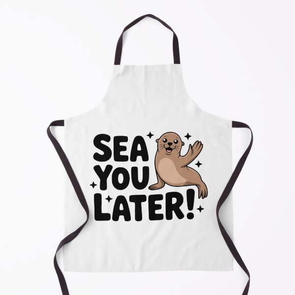 Item preview, Sea You Later! Cute Sea Lion Pun designed and sold by PMCreative.