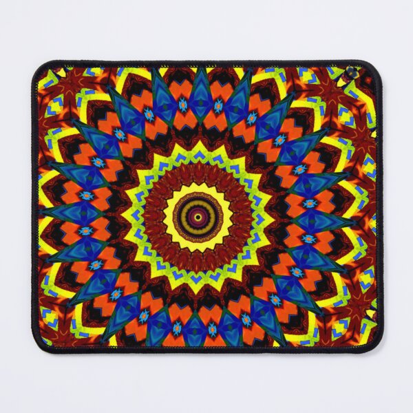 Item preview, Psychedelic Firewheel Mandala Burst designed and sold by HailoNation.