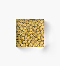 Oranges Acrylic Block