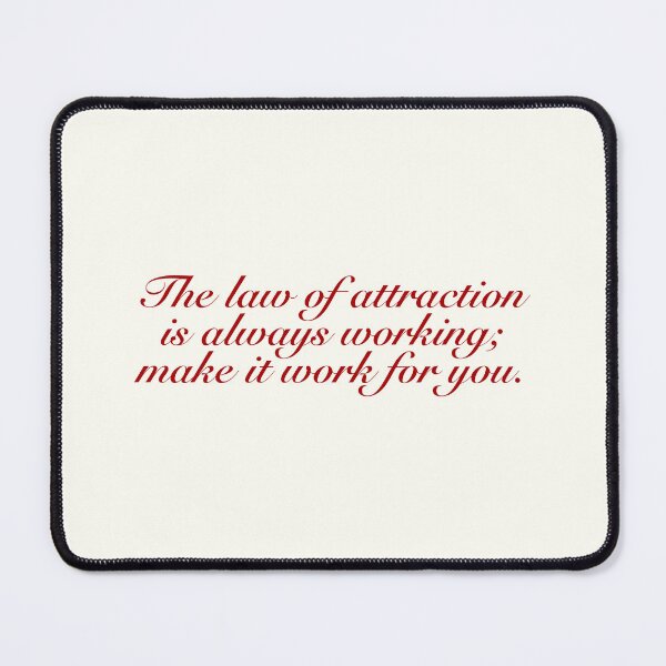 Item preview, The law of attraction is always working; make it work for you. designed and sold by SWETA HALDER.