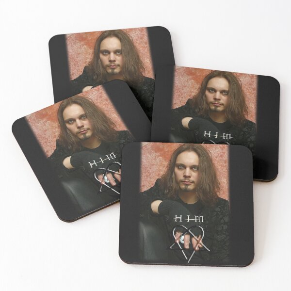 Item preview, Ville Valo _beard image with heartagram designed and sold by MusicVibesTee.