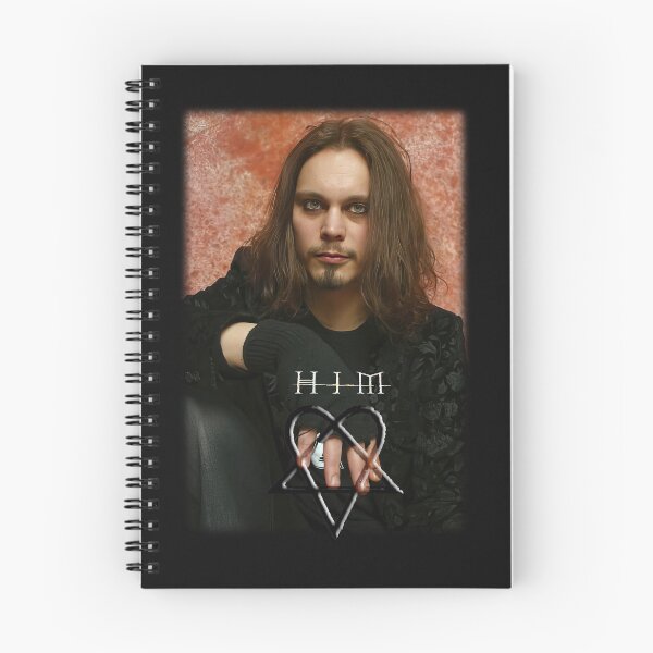 Item preview, Ville Valo _beard image with heartagram designed and sold by MusicVibesTee.