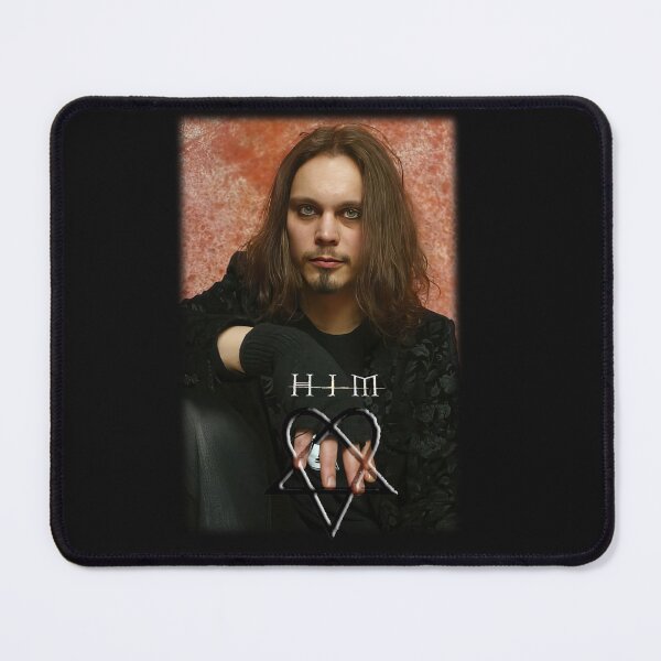 Item preview, Ville Valo _beard image with heartagram designed and sold by MusicVibesTee.