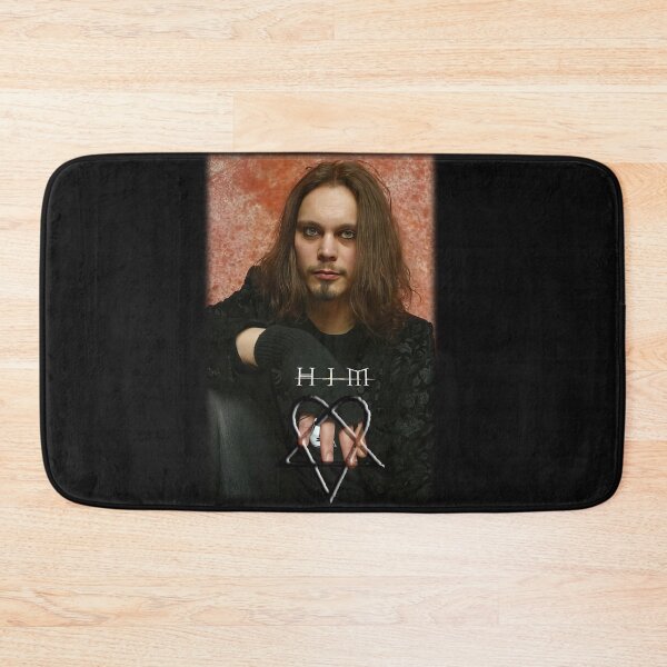 Item preview, Ville Valo _beard image with heartagram designed and sold by MusicVibesTee.