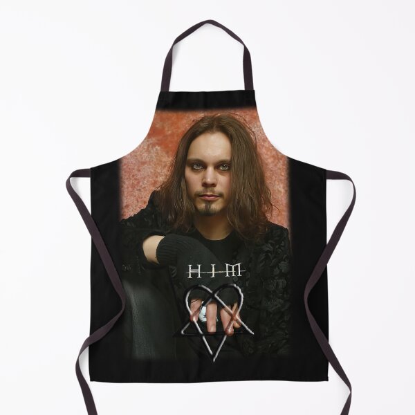 Item preview, Ville Valo _beard image with heartagram designed and sold by MusicVibesTee.