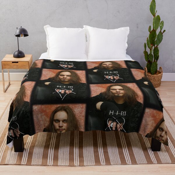 Item preview, Ville Valo _beard image with heartagram designed and sold by MusicVibesTee.