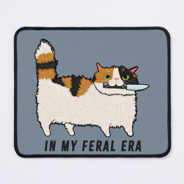 Item preview, In My Feral Era Calico Cat designed and sold by KilkennyCat Art.