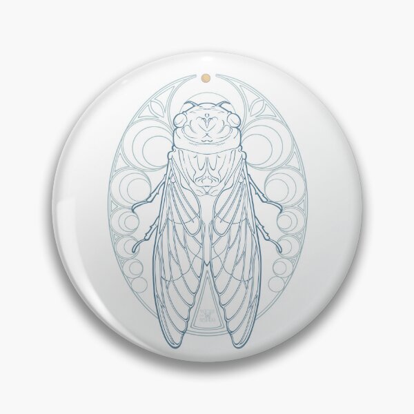 Item preview, Blue cicada designed and sold by Victoria  Alessandri.