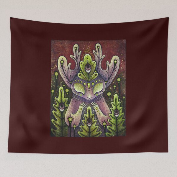 Item preview, Watcher of the Seeing Trees designed and sold by ZyabraArt.