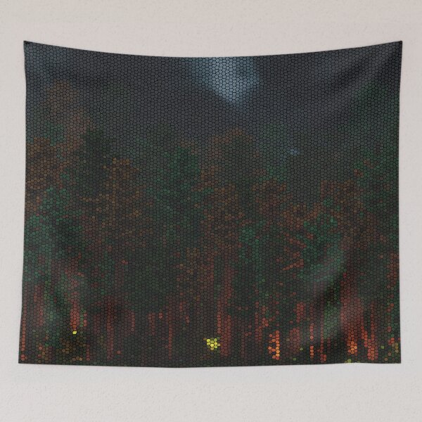 Item preview, Old Growth ( Voxel Trees - Big Pieces ) Night designed and sold by PotatoVonEpicus.