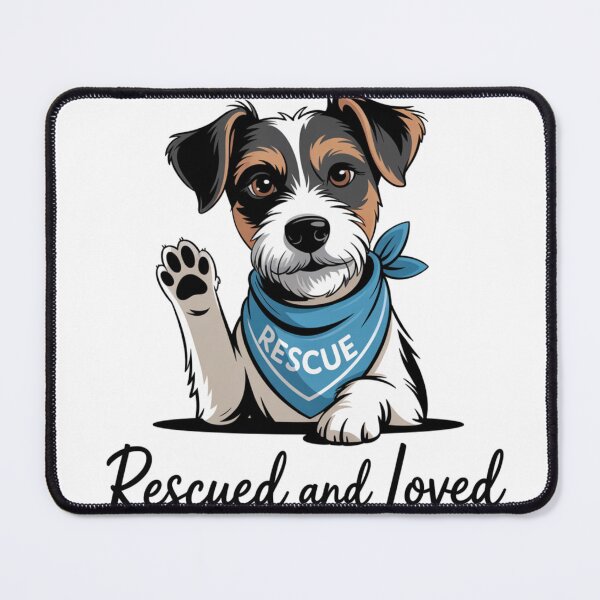 Item preview, Rescued and Loved designed and sold by NicolasGlowArt.