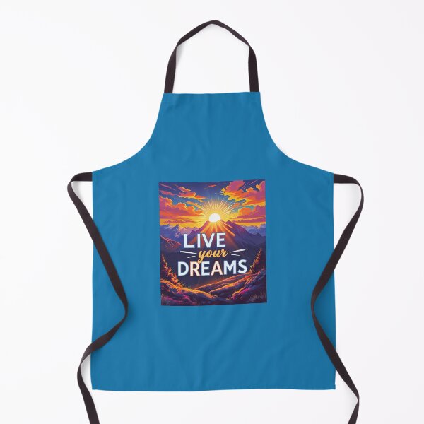 Item preview, Live Your Dreams - Inspirational Typography Design designed and sold by Chillspire.