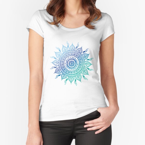 Item preview, Blue Gradient Mandala  designed and sold by adjsr.