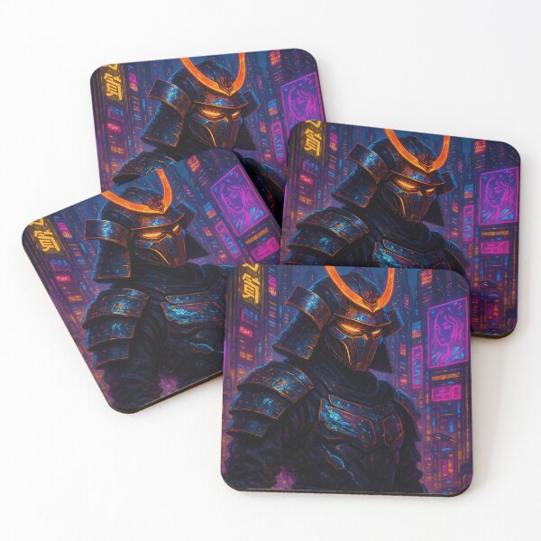 Item preview, Neon Reckoning – Cyberpunk Street Duel Poster designed and sold by Cottorm.