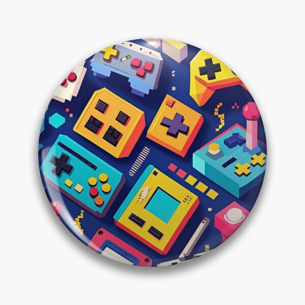 Item preview, Pixelated low-poly characters, old console icons designed and sold by 5-Star-Shopper.