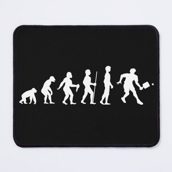 Item preview, Funny Human Evolution Pickleball Player designed and sold by Jaudaux Designs.