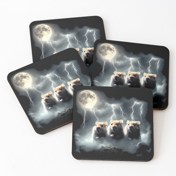 Item preview, Hamsters under the Moon designed and sold by ghan19.