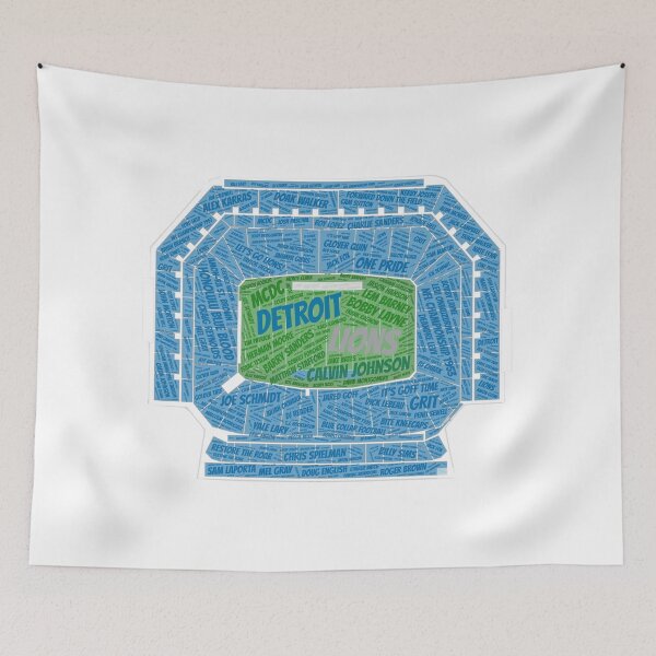 Item preview, Lions Stadium designed and sold by QuotablesGeek.
