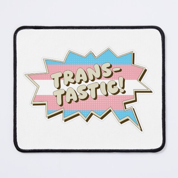 Item preview, LGBTQIA+ - Trans Pride, Transtastic designed and sold by CC-ArtOnline.
