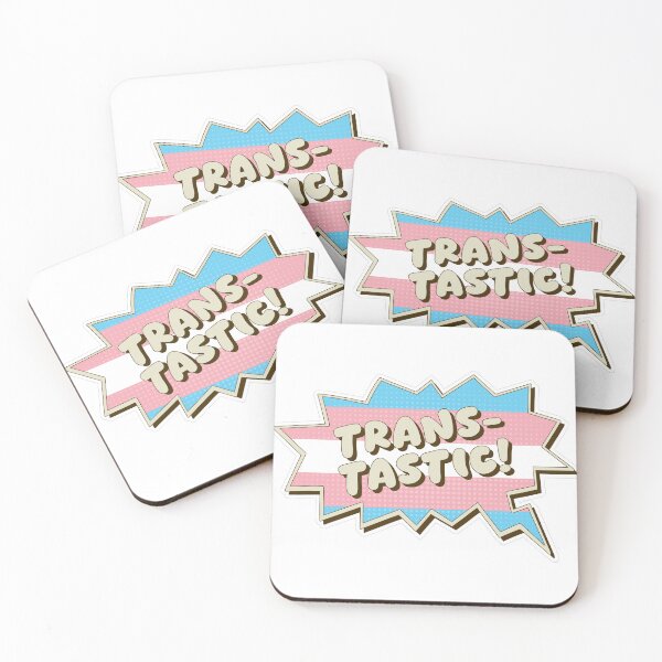 Item preview, LGBTQIA+ - Trans Pride, Transtastic designed and sold by IE-ArtOnline.