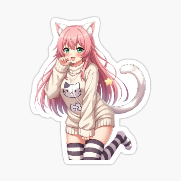 Hentai big boobs manga girl | Sticker
