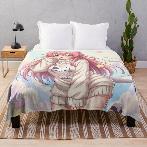 Artikelvorschau, Lächelndes Neko-Mädchen mit smaragdgrünen Augen entworfen und verkauft von GerwantSHOP.