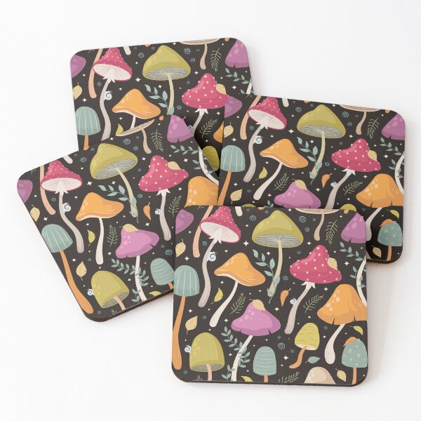 Item preview, Colorful mushrooms designed and sold by Avisnanna.