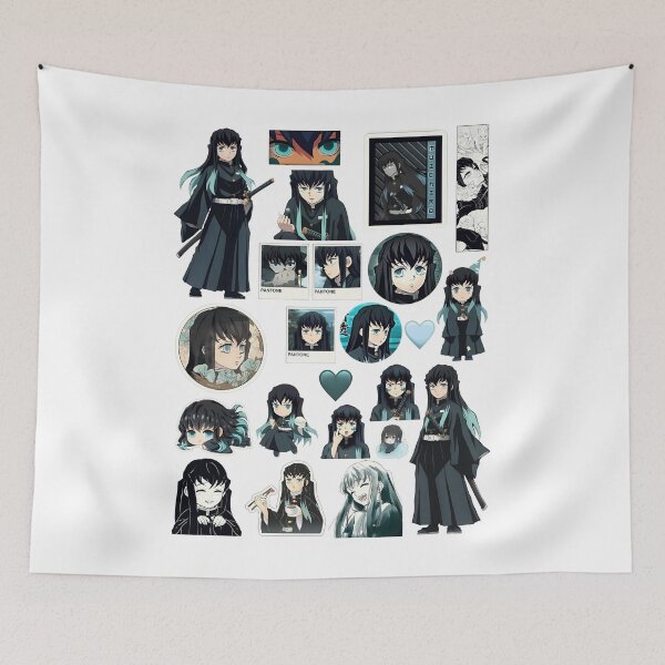 Item preview, Imprimbles muichiro tokito stickers designed and sold by artiisa.