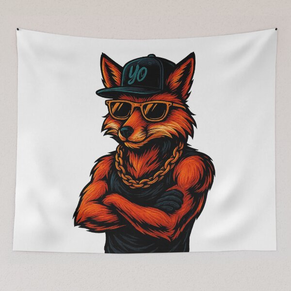 Item preview, Streetwise Fox designed and sold by Mjonkey.