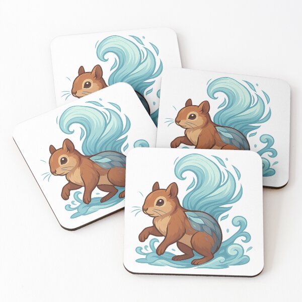 Item preview, Nature Spirit Squirrel – Forest Elemental Guardian designed and sold by ElementalBeast1.