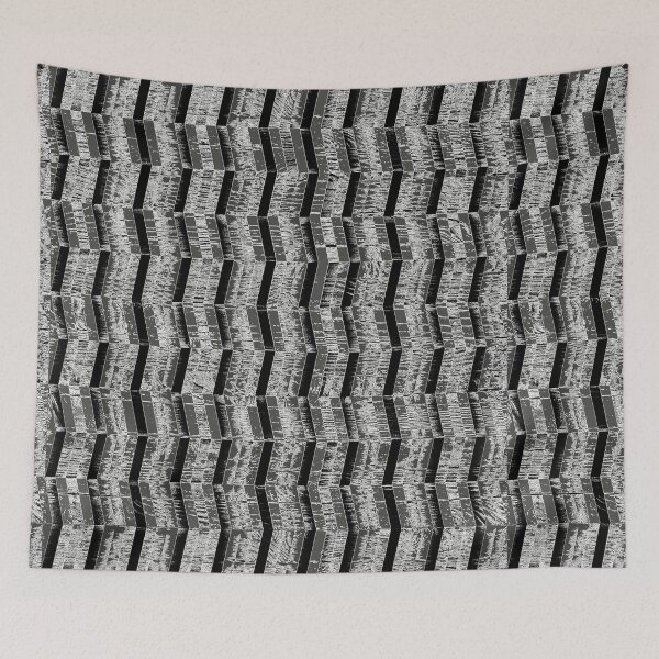 Item preview, Zigzag pattern in grey-black designed and sold by AnnabellaRh.