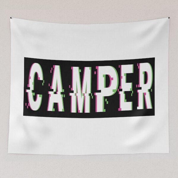 Item preview, Glitch Camper Gamer Video Gaming designed and sold by ProjectX23.