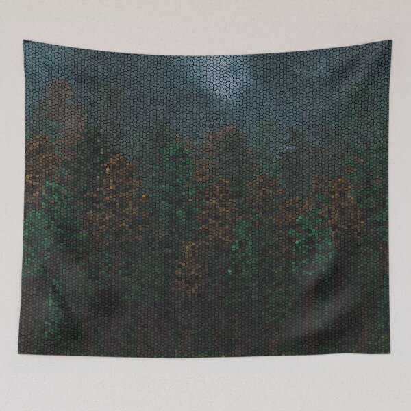 Item preview, Old Growth ( Voxel Trees - Big Pieces ) Fog designed and sold by PotatoVonEpicus.