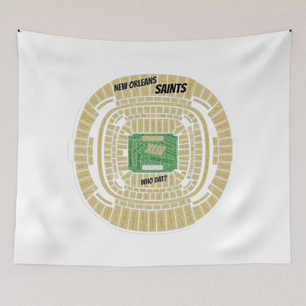 Item preview, Saints Stadium designed and sold by QuotablesGeek.