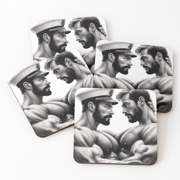 Item preview, 1970s San Francisco Heat Tom of Finland Tribute Gay Pride Graphic Design designed and sold by ItsAKinkThing.