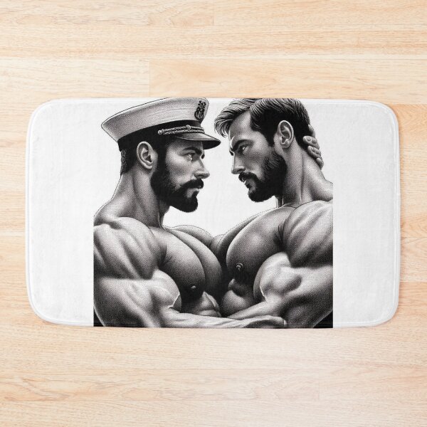 Item preview, 1970s San Francisco Heat Tom of Finland Tribute Gay Pride Graphic Design designed and sold by ItsAKinkThing.