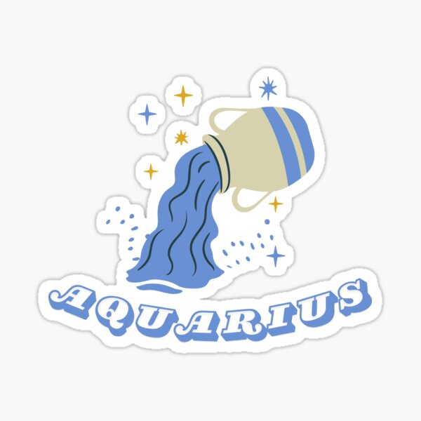 Item preview, Aquarius star sign designed and sold by crafty-emma.