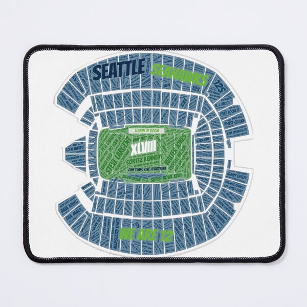 Item preview, Seahawks Stadium designed and sold by QuotablesGeek.