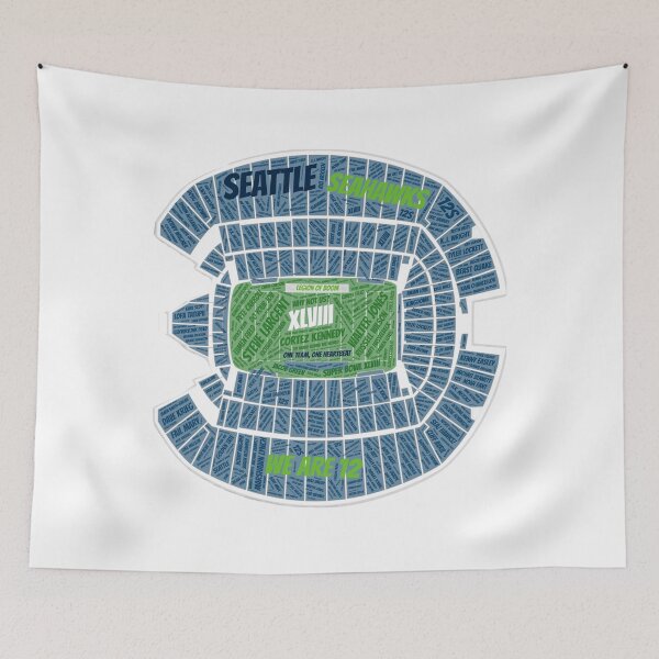 Item preview, Seahawks Stadium designed and sold by QuotablesGeek.