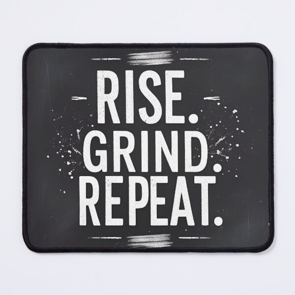 Item preview, Rise. Grind. Repeat. – Fitness Motivation designed and sold by ASKprints.