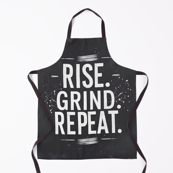 Item preview, Rise. Grind. Repeat. – Fitness Motivation designed and sold by ASKprints.