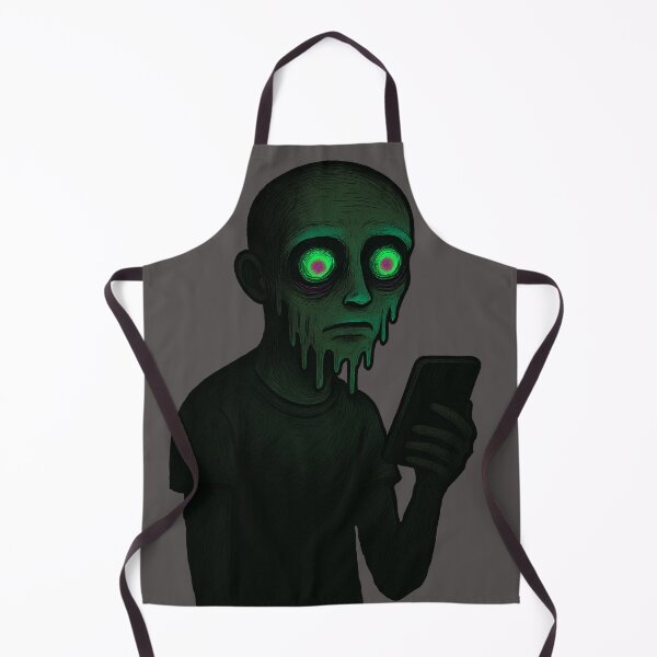 Item preview, Digital Decay – Melting Mind, Screen Rot Horror Art designed and sold by Strange Comforts.