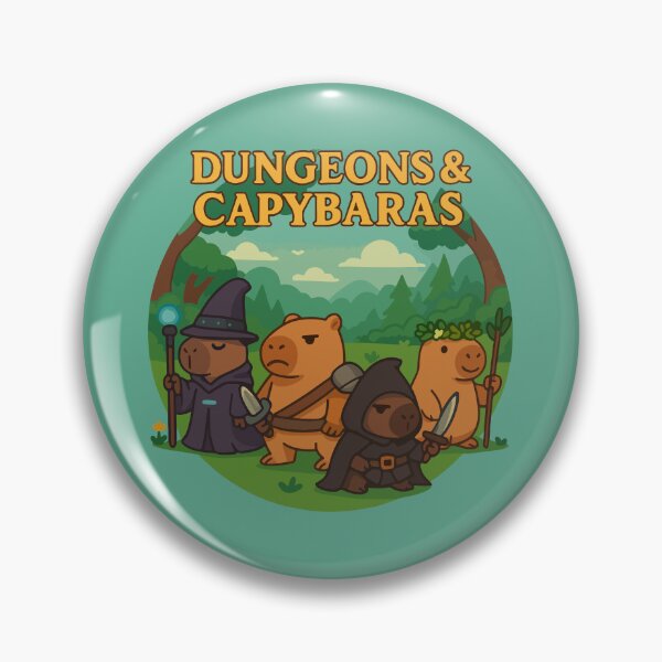 Item preview, Dungeons & Capybaras designed and sold by RatArt Designs.