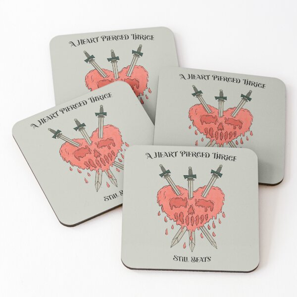 Item preview, A heart Pierced Thrice  designed and sold by Masque&Muse.